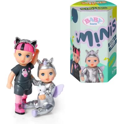 Zapf Creation Baby Born Minis - Doppelpack Noah & Billie Zapf Creation Baby Born Minis - Doppelpack Noah & Billie