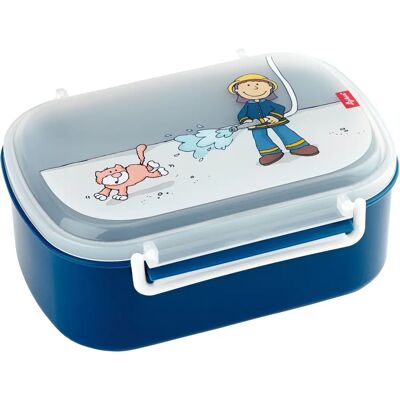 Scatola per il pranzo di Vigile del Fuoco Sigikid Frido - Protezione per bambini Scatola per il pranzo di Vigile del Fuoco Sigikid Frido - Protezione per bambini