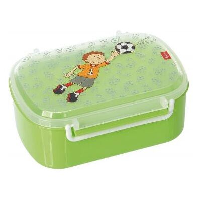 sigikid Kily Keeper Lunchbox - Kinder, Fußballmotiv, BPA-frei, 17x11x7 cm, grün sigikid Kily Keeper Lunchbox - Kinder, Fußballmotiv, BPA-frei, 17x11x7 cm, grün