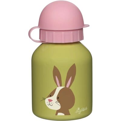 Sigikid Stal nierdzewna butelka na wodę Królik - 250 ml - Trwała i dla dzieci Sigikid Stal nierdzewna butelka na wodę Królik - 250 ml - Trwała i dla dzieci