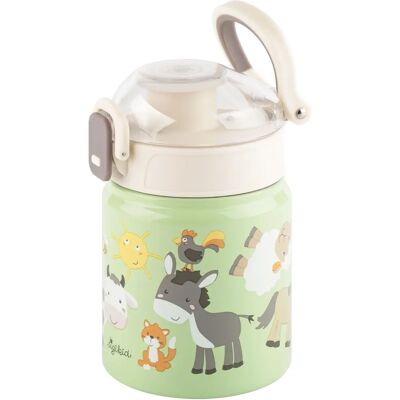 Sigikid Modell 25321 - Trinkflasche Farm 400 ml - Mingrün-Weiß Sigikid Modell 25321 - Trinkflasche Farm 400 ml - Mingrün-Weiß