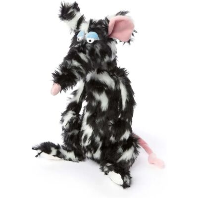 Sigikid BeastsTown Microfleece Plush Toy - Black & White - 30cm Sigikid BeastsTown Microfleece Plush Toy - Black & White - 30cm