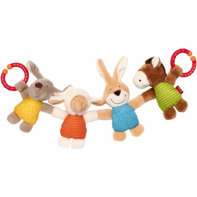 Sigikid Baby Hängespielzeug - Bauernhoftiere bunt & weich Sigikid Baby Hängespielzeug - Bauernhoftiere bunt & weich