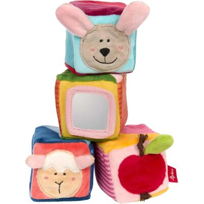 sigikid PlayQ Aktivitetskub - Flerfärgad Babyleksak sigikid PlayQ Aktivitetskub - Flerfärgad Babyleksak
