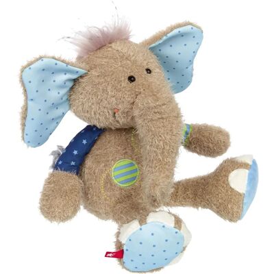 Sigikid Modell 42962 Blau/Grau Patchwork Elefant - Spielzeug Sigikid Modell 42962 Blau/Grau Patchwork Elefant - Spielzeug