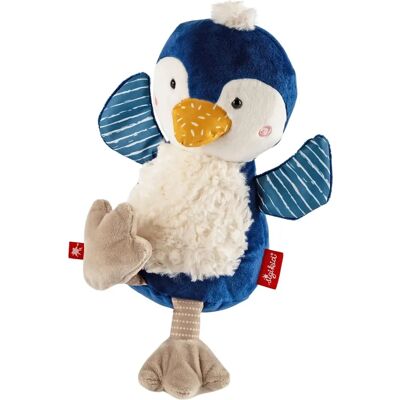 sigikid Patchwork Sweety Pinguin - Peluche morbide e colorata sigikid Patchwork Sweety Pinguin - Peluche morbide e colorata
