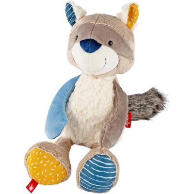sigikid 43289 - Waschbär Patchwork Sweety Gelb - Plüschtier sigikid 43289 - Waschbär Patchwork Sweety Gelb - Plüschtier