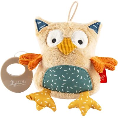 Sigikid Jouet Musical Bébé Chouette Jaune - Baby Musical Toy Sigikid Jouet Musical Bébé Chouette Jaune - Baby Musical Toy
