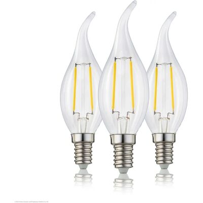 Hellum Větrná svíčka LED - 250lm 2W E14 Teplá bílá Hellum Větrná svíčka LED - 250lm 2W E14 Teplá bílá