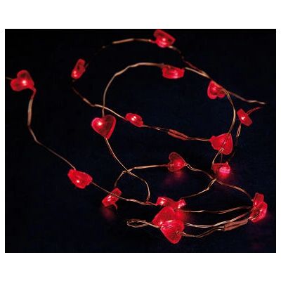 Lumières de fée en forme de cœur LED Hellum 570854 - Éclairage décoratif Lumières de fée en forme de cœur LED Hellum 570854 - Éclairage décoratif
