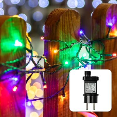 Hellum 577211 Mikroljusslinga - Utomhus 200 LED RGB - 19,9 m Hellum 577211 Mikroljusslinga - Utomhus 200 LED RGB - 19,9 m