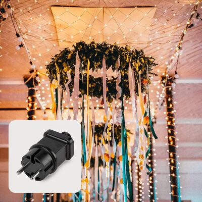 Hellum Modell 577853 LED-Lichtnetz - Grün, 2x2m, 160 LEDs Hellum Modell 577853 LED-Lichtnetz - Grün, 2x2m, 160 LEDs