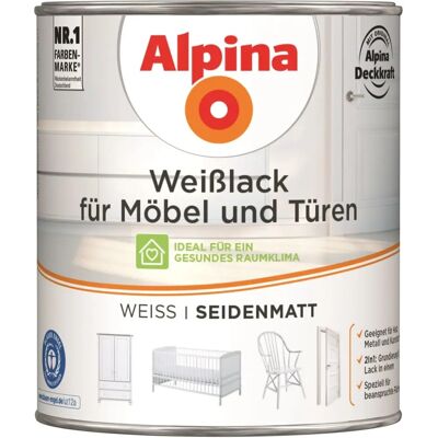 ALPINA Weißlack für Möbel und Türen - Lack ALPINA Weißlack für Möbel und Türen - Lack