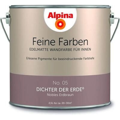 Peinture intérieure ALPINA Brun Terre Noble - Couleurs Fines No. 05 - Publicité Peinture intérieure ALPINA Brun Terre Noble - Couleurs Fines No. 05 - Publicité