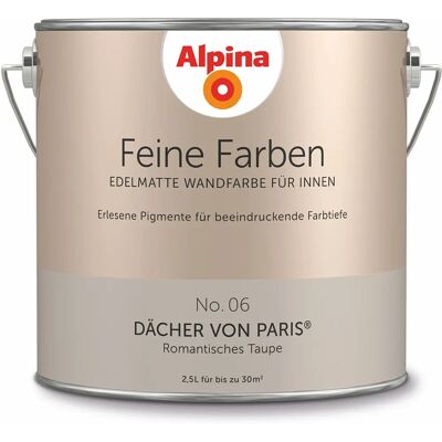 ALPINA Modell Nr. 06 Dächer von Paris - Romantisches Grau-Braun Farbe ALPINA Modell Nr. 06 Dächer von Paris - Romantisches Grau-Braun Farbe