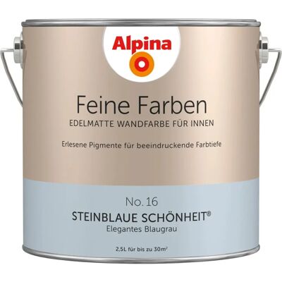 ALPINA Wand- und Deckenfarbe No. 16 - Edelmatt - 2,5L ALPINA Wand- und Deckenfarbe No. 16 - Edelmatt - 2,5L
