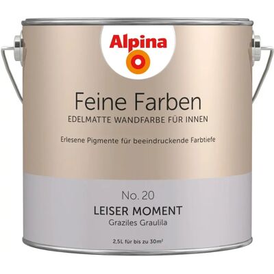 ALPINA Graziles Graulila - Elegante edelmatt Wandfarbe - 2,5L ALPINA Graziles Graulila - Elegante edelmatt Wandfarbe - 2,5L