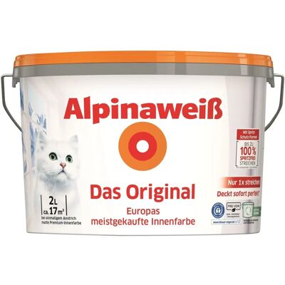 ALPINA Alpinaweiß Das Original - Innenfarbe ALPINA Alpinaweiß Das Original - Innenfarbe