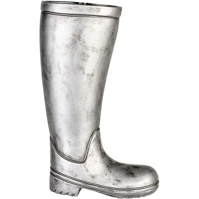 GILDE GILDE - Silber Keramik Regenschirmständer Stiefel - Regenschirmständer GILDE GILDE - Silber Keramik Regenschirmständer Stiefel - Regenschirmständer