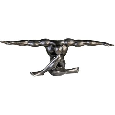 Casablanca Cliffhanger Silver Figur - Modern Home Decor Casablanca Cliffhanger Silver Figur - Modern Home Decor
