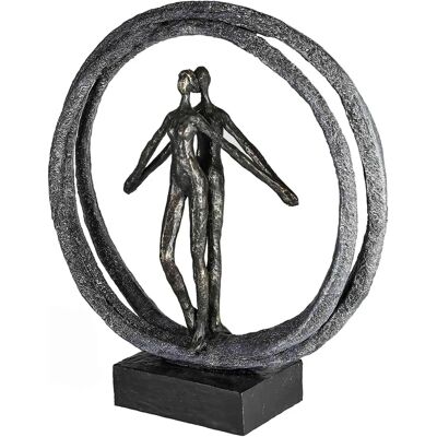 GILDE Casablanca Dekorative Skulptur - Paar im Ring GILDE Casablanca Dekorative Skulptur - Paar im Ring