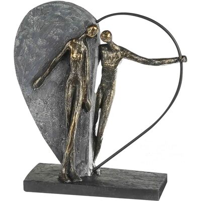 GILDE Sculpture Cœur - Figurine Décorative GILDE Sculpture Cœur - Figurine Décorative