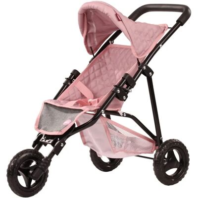 Götz Rosa und Grau Puppenwagen - Soft Mood - One Size - Puppenwagen Götz Rosa und Grau Puppenwagen - Soft Mood - One Size - Puppenwagen
