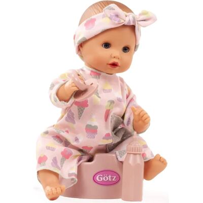 Götz Sleepy Aquini - Poupée Rose - 33cm - Publicité Götz Sleepy Aquini - Poupée Rose - 33cm - Publicité