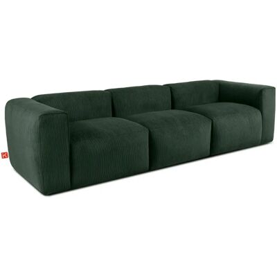 KONSIMO Dunkelgrünes Modulares Sofa - Wohzimmermöbel KONSIMO Dunkelgrünes Modulares Sofa - Wohzimmermöbel