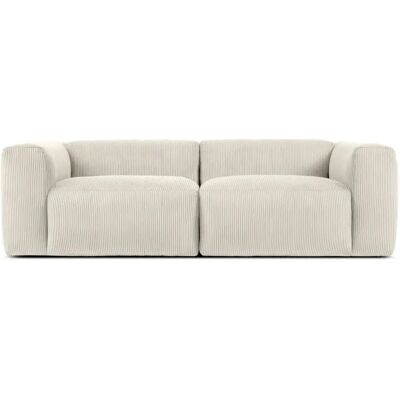 KONSIMO Modulares Creme-Sofa - Flexibel 2,5-Sitzer KONSIMO Modulares Creme-Sofa - Flexibel 2,5-Sitzer
