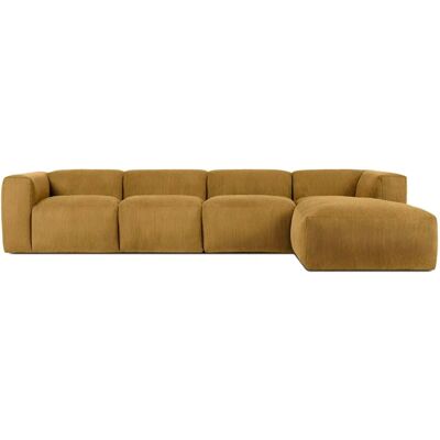 KONSIMO - Ecksofa Rechts 6 Sitzer - Gelb - 180x73x377 cm - Sofa KONSIMO - Ecksofa Rechts 6 Sitzer - Gelb - 180x73x377 cm - Sofa