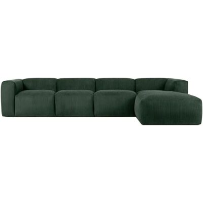 KONSIMO - Ecksofa Rechts 6 Sitzer - Dunkelgrün - Sofa KONSIMO - Ecksofa Rechts 6 Sitzer - Dunkelgrün - Sofa