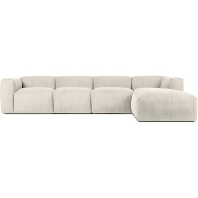 KONSIMO - Ecksofa Rechts 6 Sitzer - cremefarben - Sofa KONSIMO - Ecksofa Rechts 6 Sitzer - cremefarben - Sofa