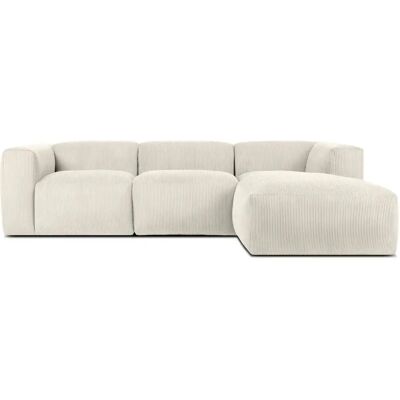 KONSIMO - BUFFO - Creme - 180x73x297 cm - Sofa KONSIMO - BUFFO - Creme - 180x73x297 cm - Sofa