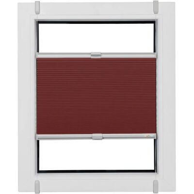 Sunlines Wabenplissee - Maßgefertigt, Ziegelrot, 69x105cm Sunlines Wabenplissee - Maßgefertigt, Ziegelrot, 69x105cm