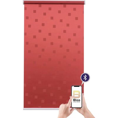 SUNLINES Funky Square Motorisiertes Rollo - Rot, 160x180cm - Rollos SUNLINES Funky Square Motorisiertes Rollo - Rot, 160x180cm - Rollos