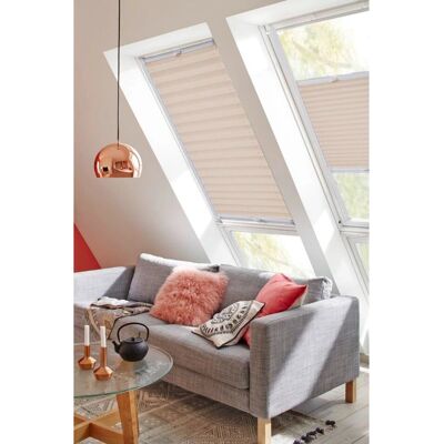 SUNLINES StartUp Style Crush Beige Dachfensterplissee SUNLINES StartUp Style Crush Beige Dachfensterplissee