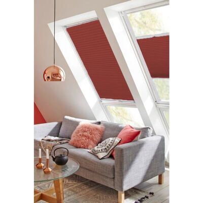 SUNLINES StartUp Style Honeycomb TL Ziegelrot - Dachfenster Plissee SUNLINES StartUp Style Honeycomb TL Ziegelrot - Dachfenster Plissee