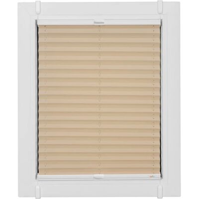 SUNLINES Plissee - One Size Style Crepe - Beige - Plissees ohne Bohren SUNLINES Plissee - One Size Style Crepe - Beige - Plissees ohne Bohren