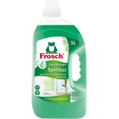 Frosch Spiritus Nettoyant Vitres 5,0 L - Nettoyant pour Verre Frosch Spiritus Nettoyant Vitres 5,0 L - Nettoyant pour Verre