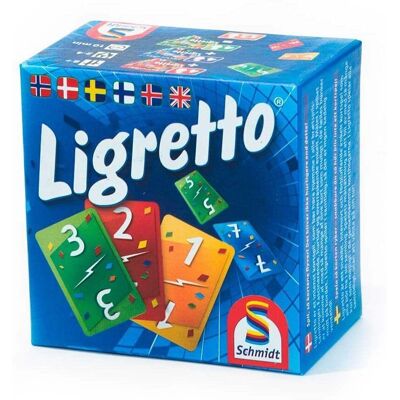 Schmidt Ligretto Blå - Kortspel för 2-12 spelare - 160 kort Schmidt Ligretto Blå - Kortspel för 2-12 spelare - 160 kort