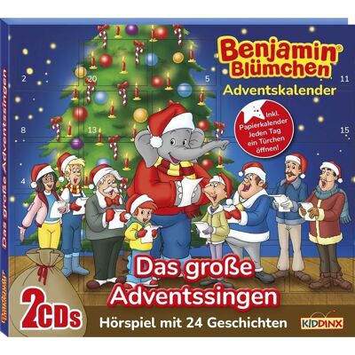 Calendario de Adviento de Benjamin Blümchen - El Gran Canto de Adviento - CD Usado Calendario de Adviento de Benjamin Blümchen - El Gran Canto de Adviento - CD Usado