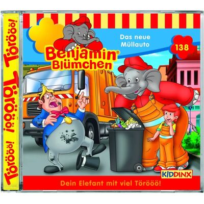 Benjamin Blümchen - GEBRAUCHT Episode138: Camion poubelle - Livre audio 2018 - Publicité Benjamin Blümchen - GEBRAUCHT Episode138: Camion poubelle - Livre audio 2018 - Publicité