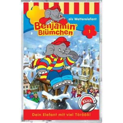 Benjamin Blümchen - Wetterelefant - Kinderhörkassette Benjamin Blümchen - Wetterelefant - Kinderhörkassette