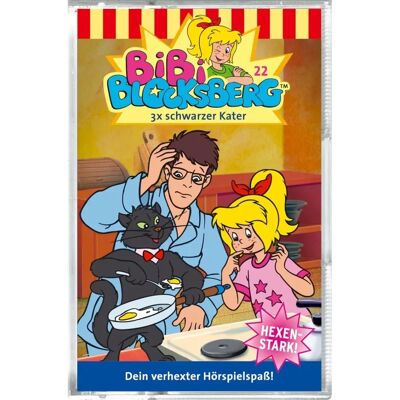 Bibi Blocksberg Dreimal Schwarzer Kater - Musikkassette Bibi Blocksberg Dreimal Schwarzer Kater - Musikkassette