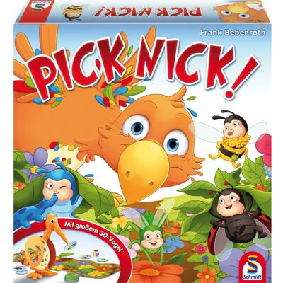 Schmidt Spiele Pick Nick! Gesellschaftsspiel Bildungs - Gesellschaftsspiel Schmidt Spiele Pick Nick! Gesellschaftsspiel Bildungs - Gesellschaftsspiel