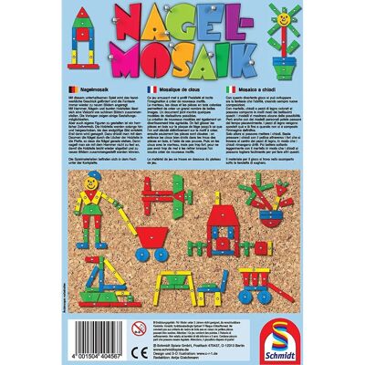Schmidt Nagelmosaik Spiel - Motorik - Classic Line Schmidt Nagelmosaik Spiel - Motorik - Classic Line