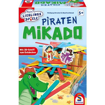 Schmidt Spiele Piraten-Mikado - Pirat Mikado Spel Schmidt Spiele Piraten-Mikado - Pirat Mikado Spel