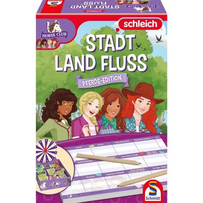 Schleich Horse Club - Stadt, Land, Fluss - Brettspiel Schleich Horse Club - Stadt, Land, Fluss - Brettspiel