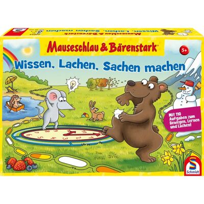 Schmidt Spiele - Mauseschlau & Bärenstark - Lernspiel für Kinder Schmidt Spiele - Mauseschlau & Bärenstark - Lernspiel für Kinder